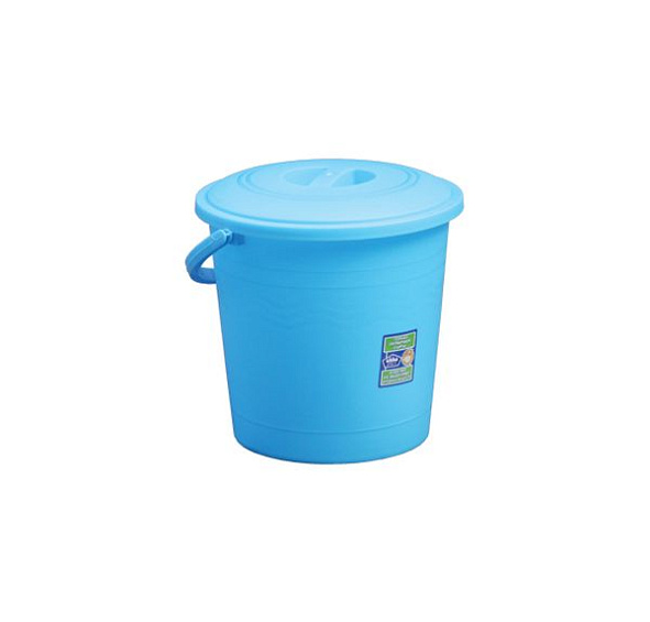 Ведро 12л пищевое пласт.с крышкой 